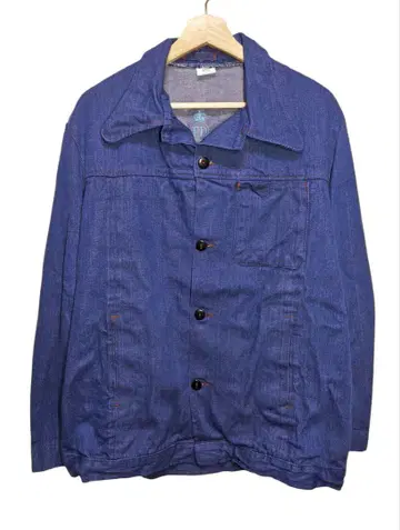 70s 영국 교도소 PD 죄수 데님 자켓