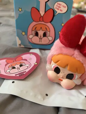 정품 POPMART CRYBABY 파워퍼프걸스 BLOSSOM