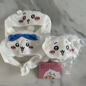 치이카와(먼작귀) 귀여운 고양이 모자 3세트