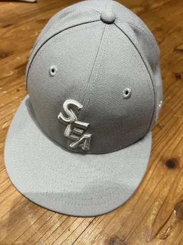 wind and sea newera 캡 7 5/8 그레이