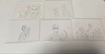 하이큐!! 애니메이션 원화전 엽서 묶음 판매