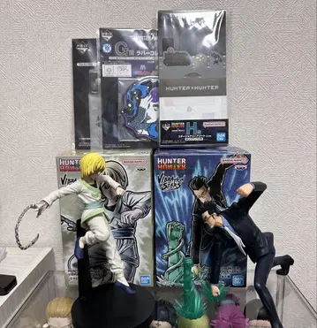HUNTER x HUNTER 크라피카 레오리오 피규어 기타 세트