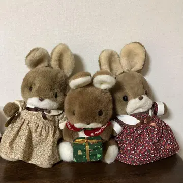 산애로우 토끼 봉제 인형 2점 외