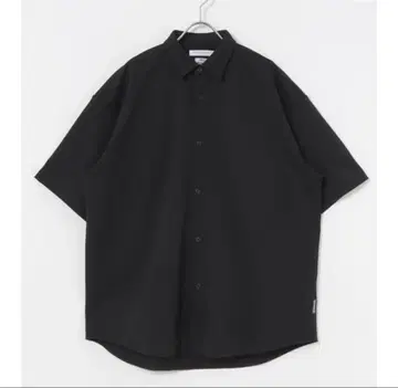 URBAN RESEARCH 셔츠 팬션 와이드 1 블랙