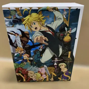 새상품 일곱개의 대죄 신들의 역린 DVD-BOX I 특전 CD 5장 세트