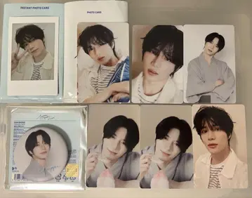 TXT Summer Together 캔뱃지 트레이딩 카드 인스턴트 범규
