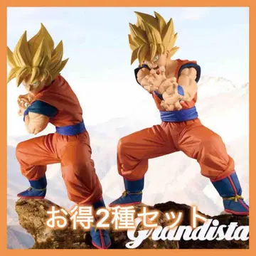 드래곤볼 Z Grandista 손오공 피규어 2종 세트