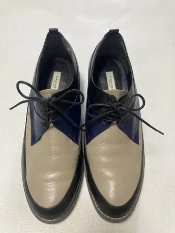 Carven 플랫슈즈 베이지/네이비/블랙