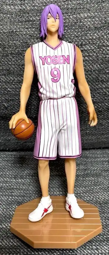 [ 미사용품 ] 쿠로코의 농구 피규어 요센 고등학교 무라사키바라 아츠시