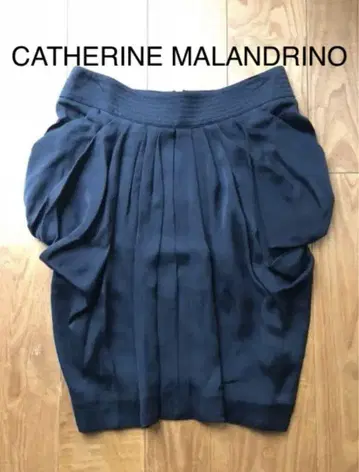 CATHERINE MALANDRINO 드레이프 타이트 스커트