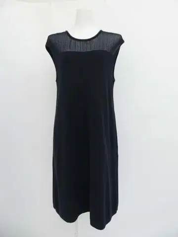 FOXEY 폭시 시스루 니트 원피스 35826 드레스 42