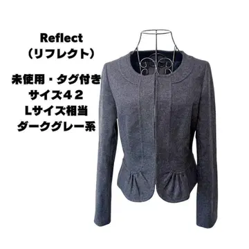 Reflect 리플렉트 | 미사용 택 포함 노카라 자켓 L 상당 그레이