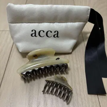 [ 새상품급 ] acca 헤어 클립 2개 세트