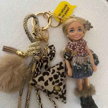 SALE! 신상 Barbie 첼시 인형형 키링 백 포함