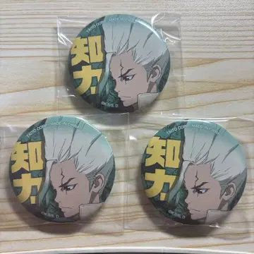 Dr.STONE 닥터스톤 석신천공 캔뱃지 3세트