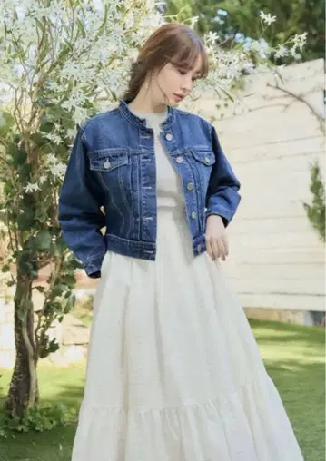 Her lip to Everyday Denim Jacket M