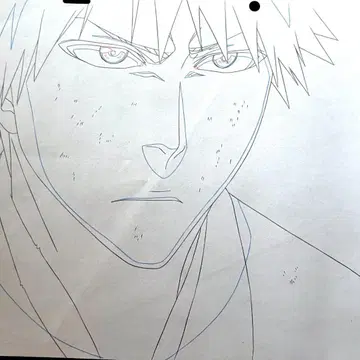 블리치 직필 원화 이치고/애니메이션 셀화 Anime Genga Cel