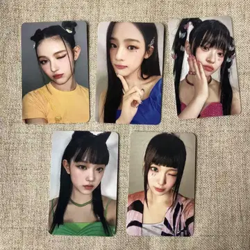 NewJeans NJZ Get Up 사전 녹화 선공개 트레이딩 카드 5장