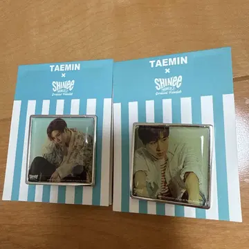 SHINee 태민 핀 배지 2개 세트