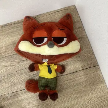 주토피아 닉 와일드 봉제 인형 모자
