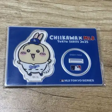 치이카와 (먼작귀) MLB TOKYO 아크릴 스탠드 토끼 다저스 새상품