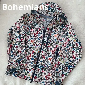 Bohemians 보헤미안즈 마운틴 파카 동물 패턴 M
