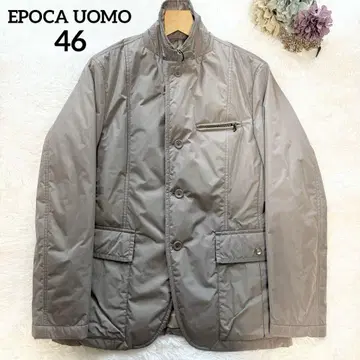 [ EPOCA UOMO ] 에포카 솜 테일러드 자켓 블루종 46 M