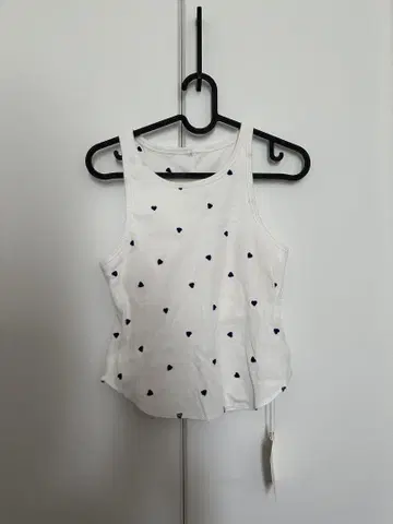 searoomlynn Heart embroidery 패드인 아메스리 탱크
