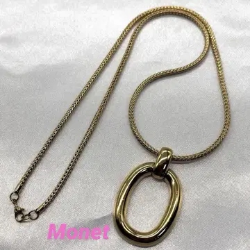 모네(Monet) 커다란 O 골드 목걸이