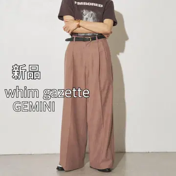 새상품 Whim Gazette 윔 가젯 GEMINI 게미니 팬츠