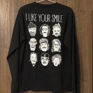 짐 마스터 Smile 티셔츠 M 블랙