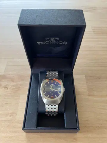 TECHNOS 썬더 자동 와인딩 시계