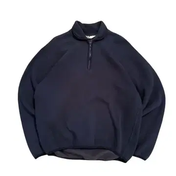 90s GOOD ENOUGH half zip fleece jacket