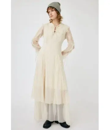 [ 가격 인하 협상 ] MOUSSY 시어 원피스