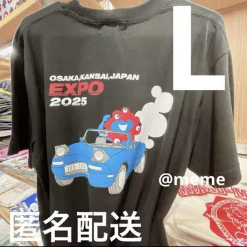 [ L ] 만박 로드스타 미야쿠미야쿠 T셔츠 검정 블랙