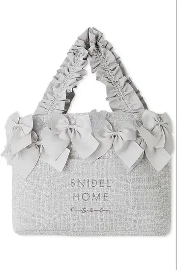 SNIDEL HOME 리본백