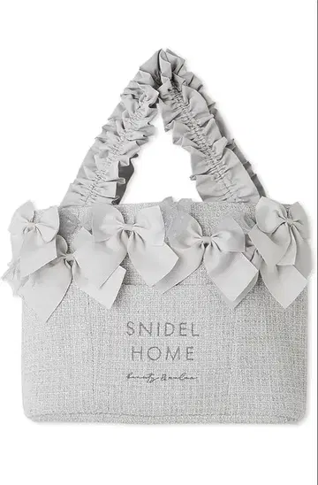 SNIDEL HOME 리본백