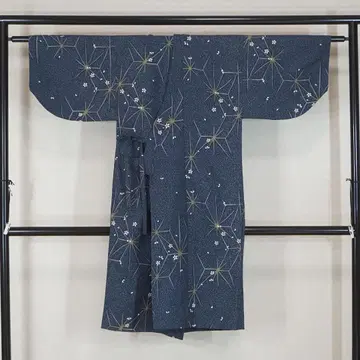 짙은 네이비 도중착 폴리에스테르 d578