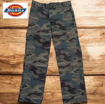 컨디션 최상 Dickies 디키즈 카모플라쥬 워크 팬츠