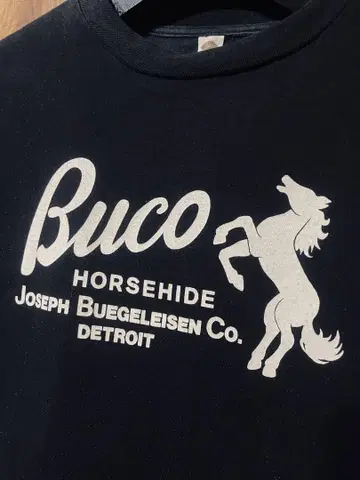 리얼 맥코이 BUCO 롱T S 바이커 BUCO