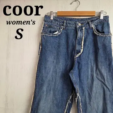 coor 쿠아 데님 팬츠 S