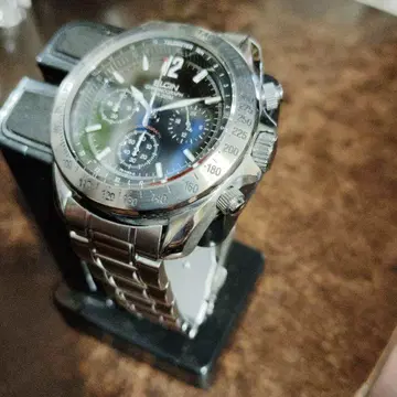 ELGIN FK-1192-G 크로노그래프 배터리 교환 완료 작동 새상품급