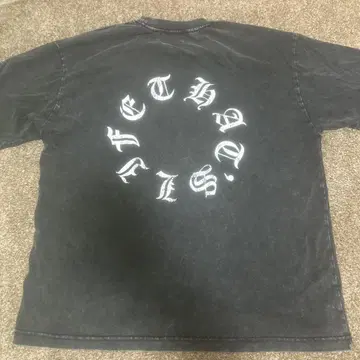 THAT'S 로고 블랙 T셔츠