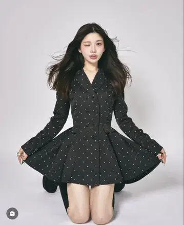 Darich 백 컨셔스 자켓 미니 원피스 FL