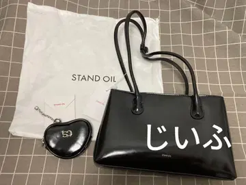 STAND OIL 블랙 숄더백
