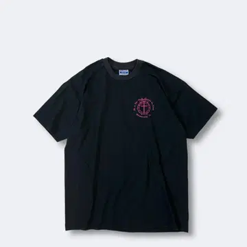 90s 헤인즈 프린트 T셔츠 USA제