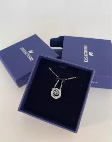 Swarovski 실버 펜던트 목걸이