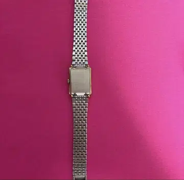 RADO 실버 골드 메쉬 밴딩 손목시계