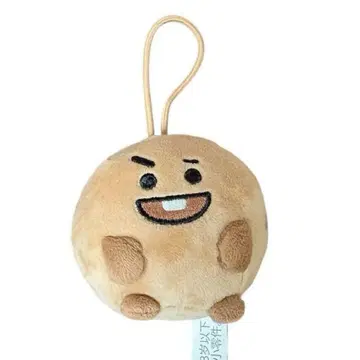 공식 BT21 슈키 SHOOKY 퍼펫 키체인 마스코트 봉제 인형