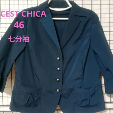 CEST CHICA 46 플레어 슬리브 테일러드 자켓